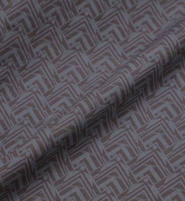 MACKINTOSH PHILOSOPHY「GREY LABEL ジオメトリック半袖シャツ」|シャツ・ブラウス|