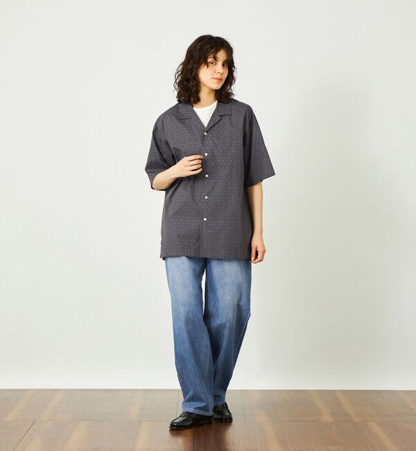 MACKINTOSH PHILOSOPHY「GREY LABEL ジオメトリック半袖シャツ」|シャツ・ブラウス|