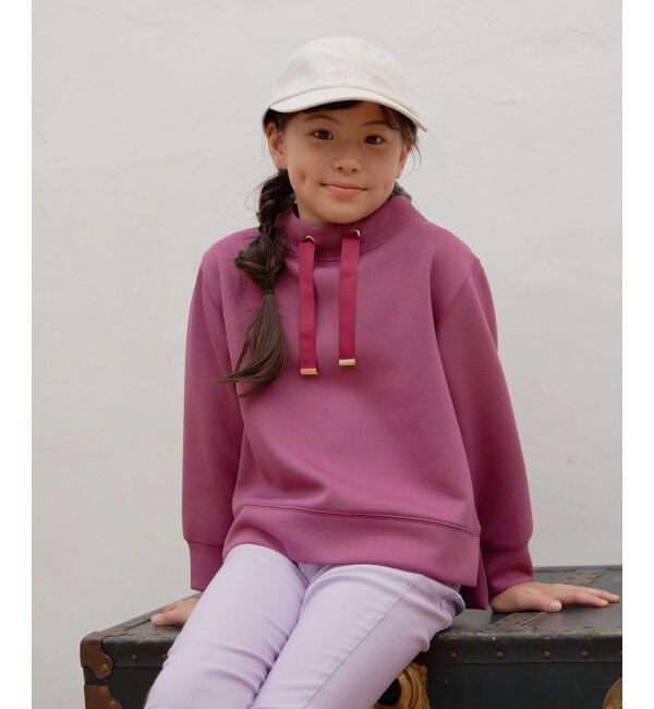 ikka kids「フェイクスエード後ろリボンキャップ」|その他|