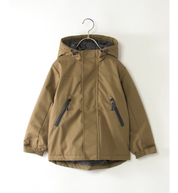 ikka kids「中綿防風マウンテンパーカー（110~160cm）」|その他|ベージュ