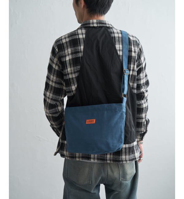 ikka「UNIVERSAL OVERALL ユニバーサルオーバーオール キャンバスダブルフェイスショルダーバッグ」|その他|
