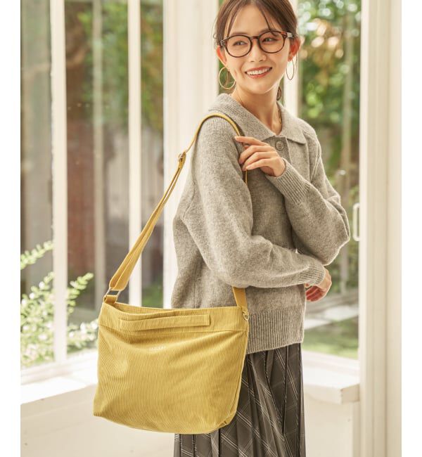 ikka「コーデュロイ2WAYショルダーバッグ」|その他|