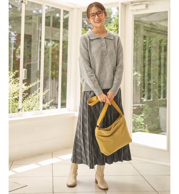 ikka「コーデュロイ2WAYショルダーバッグ」|その他|