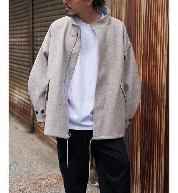 VENCE share style「メルトンショートモッズコート」|ブルゾン・スタジャン|