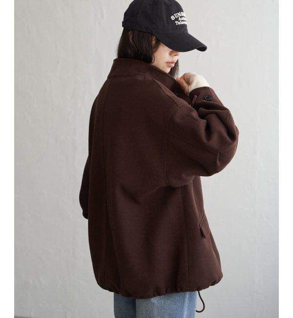 VENCE share style「メルトンショートモッズコート」|ブルゾン・スタジャン|