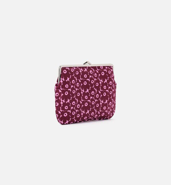 Marimekko「Pikkuinen Unikko Puolikas kukkaro がま口ポーチ」|ポーチ|