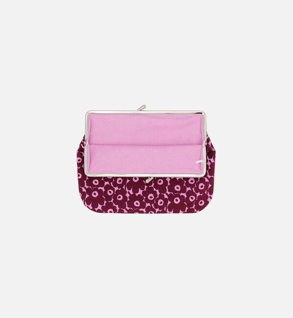 Marimekko「Pikkuinen Unikko Puolikas kukkaro がま口ポーチ」|ポーチ|