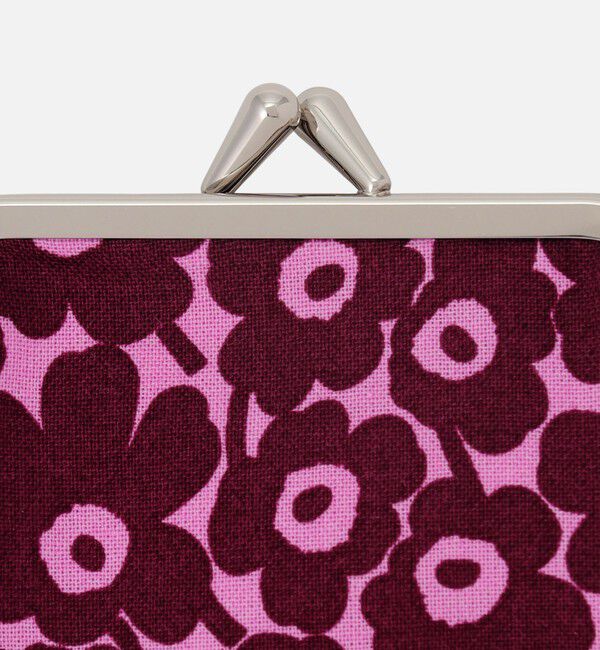 Marimekko「Pikkuinen Unikko Pieni kukkaro がま口ポーチ」|ポーチ|