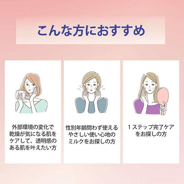  「雪肌精 クリアウェルネス モイストリペア ミルク 無香料 (100mL)」|美容液・オイル・クリーム|