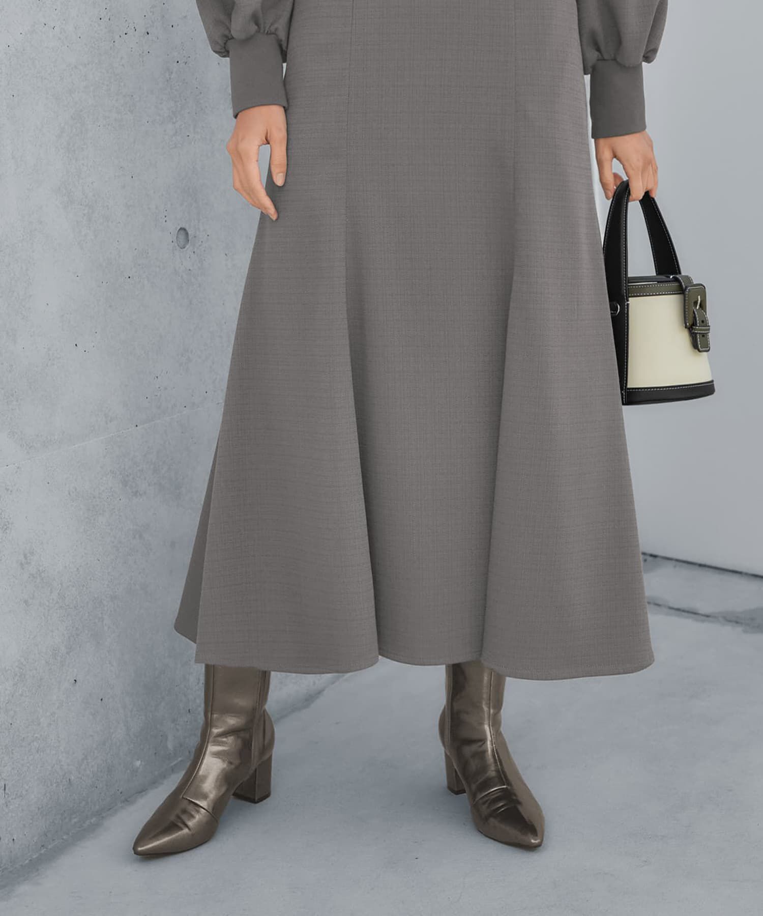 STYLE DELI「【LUXE】ベスト付きマーメイドラインワンピース」|ワンピース|