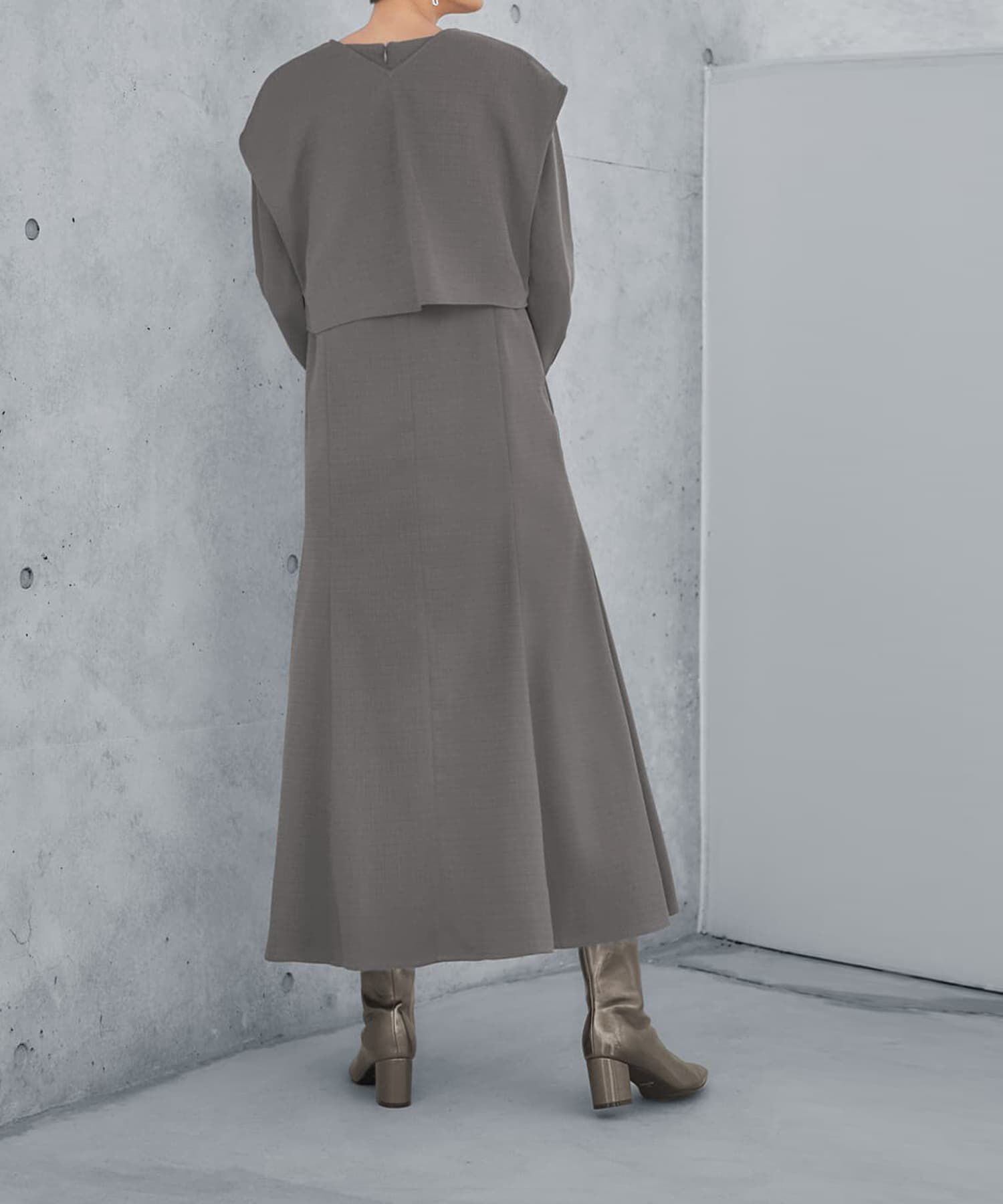 STYLE DELI「【LUXE】ベスト付きマーメイドラインワンピース」|ワンピース|