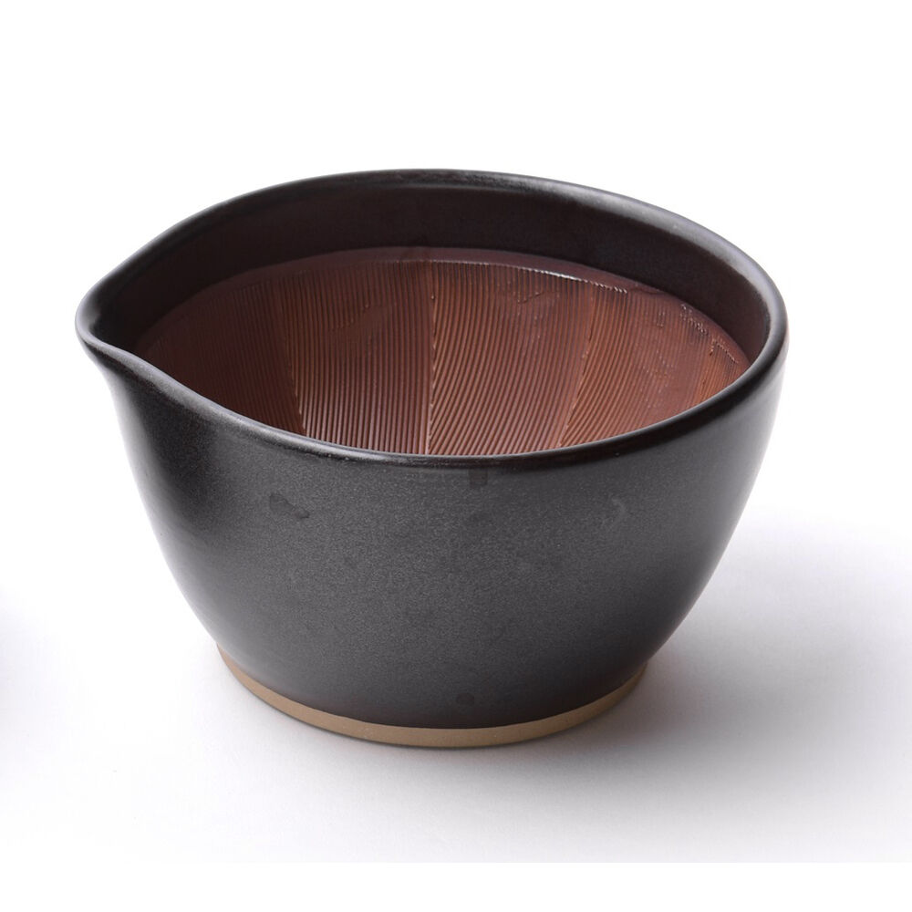 BACKYARD FAMILY「もとしげ すり鉢 大 通販 器 おろし器 石見焼 元重 元重製陶所 職人 手作業 使いやすい」|食器・キッチングッズ|ブラック1