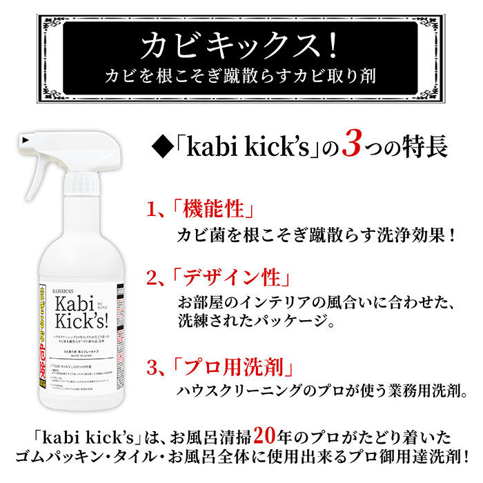 BACKYARD FAMILY「カビ取り剤 カビキックス 通販 KABIKICKS スプレー カビ 掃除用洗剤 掃除用品 掃除用具」|その他|