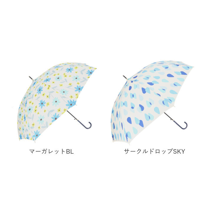 BACKYARD FAMILY「傘 晴雨兼用 レディース 通販 60cm 長傘 雨傘 晴雨兼用傘 ワンタッチ傘 日傘 ジャンプ傘」|傘|