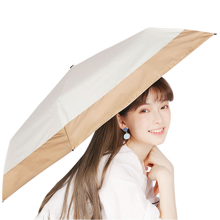 BACKYARD FAMILY「KIZAWA 折りたたみ傘 通販 日傘 折りたたみ 完全遮光 傘 50cm 折畳み傘 晴雨兼用」|傘|