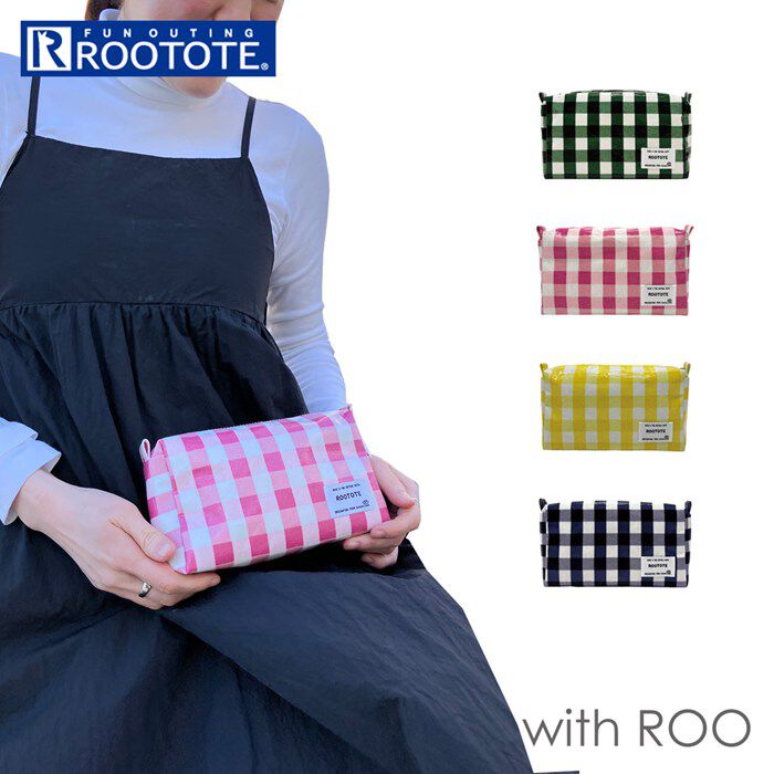 BACKYARD FAMILY「ルートート ラミネート ポーチ ROOTOTE 1031 通販 化粧ポーチ ペンケース 小物入れ」|ポーチ|
