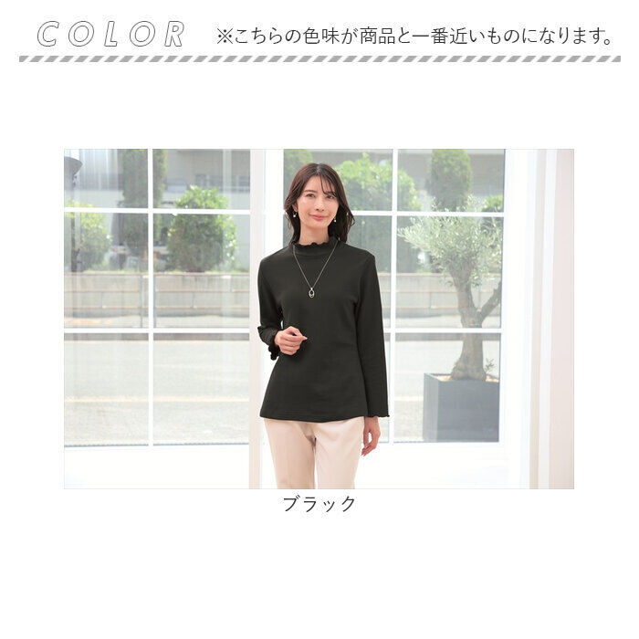 BACKYARD FAMILY「タートルプルオーバー 通販 タートルネック ハイネック プルオーバー カットソー 長袖 tシャツ」|Tシャツ・カットソー|
