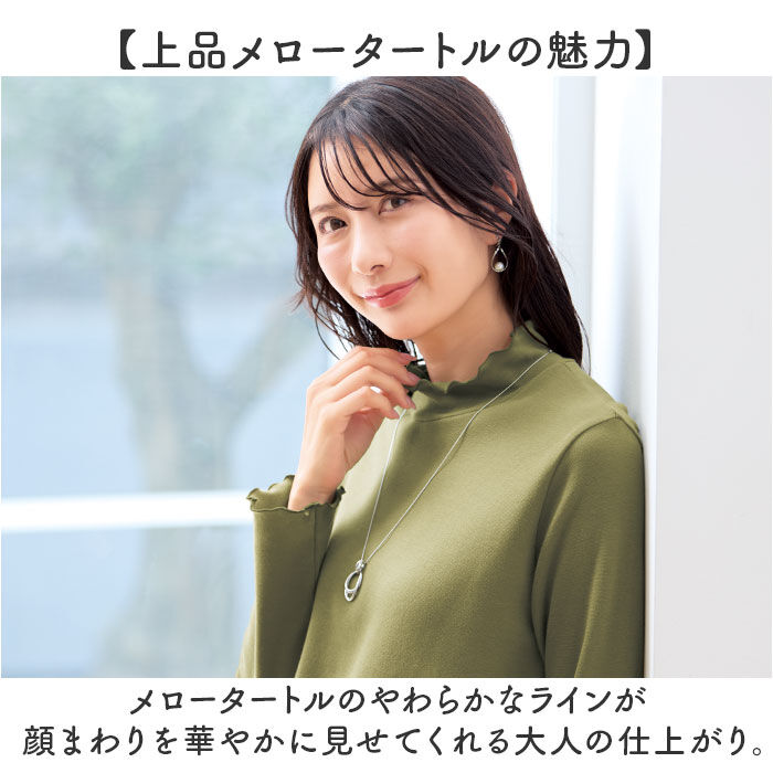 BACKYARD FAMILY「タートルプルオーバー 通販 タートルネック ハイネック プルオーバー カットソー 長袖 tシャツ」|Tシャツ・カットソー|