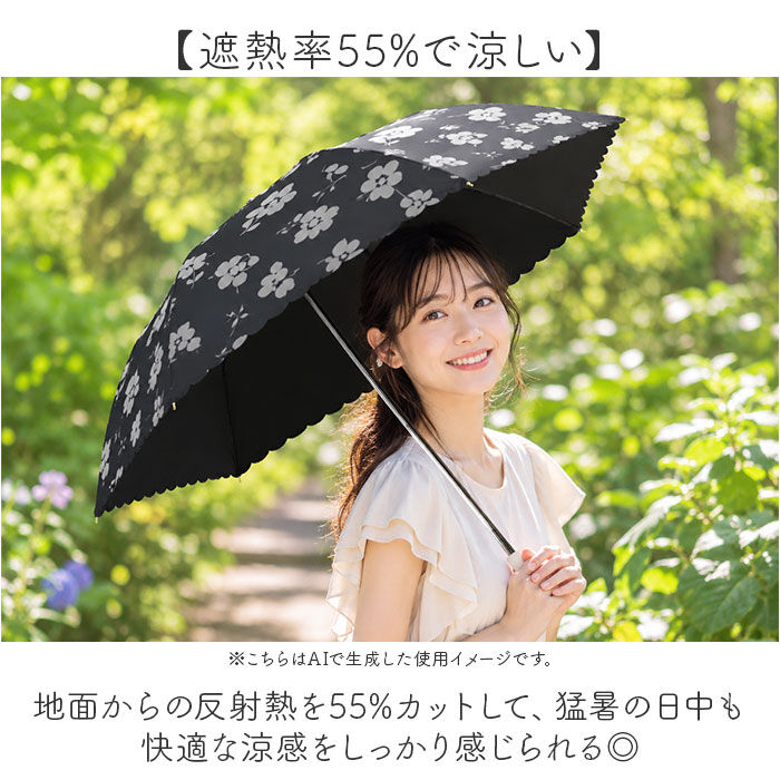 BACKYARD FAMILY「Nakatani 日傘 通販 晴雨兼用傘 折りたたみ傘 折りたたみ 傘 レディース かさ カサ」|傘|