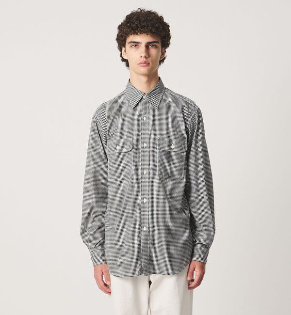 UNITED ARROWS「＜District＞ダブルポケット レギュラーカラー シャツ」|シャツ・ブラウス|