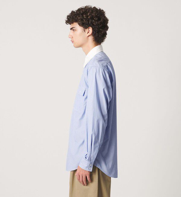 UNITED ARROWS「＜District＞ダブルポケット レギュラーカラー シャツ」|シャツ・ブラウス|
