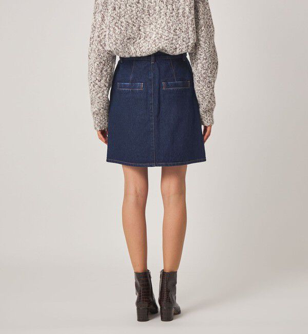 STEVEN ALAN「＜Steven Alan＞13OZ デニム ミニスカート」|スカート|