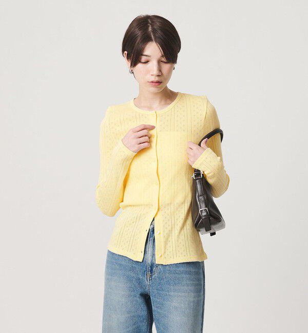 BEAUTY&YOUTH UNITED ARROWS「【別注】＜PALM＞クルーネック カーディガン」|カーディガン|