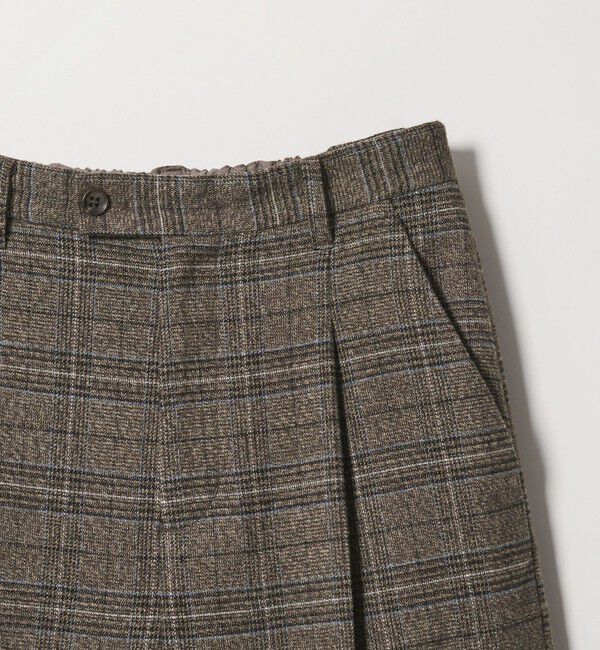 BEAUTY&YOUTH UNITED ARROWS「【WEB限定 Wardrobe DAILY MINIMAL】チェック バックゴム ワイドパンツ」|その他|