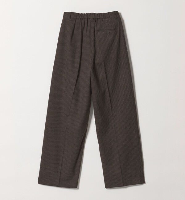 BEAUTY&YOUTH UNITED ARROWS「【WEB限定 Wardrobe DAILY MINIMAL】チェック バックゴム ワイドパンツ」|その他|