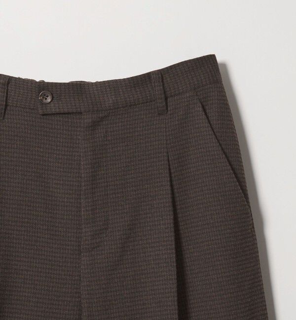BEAUTY&YOUTH UNITED ARROWS「【WEB限定 Wardrobe DAILY MINIMAL】チェック バックゴム ワイドパンツ」|その他|