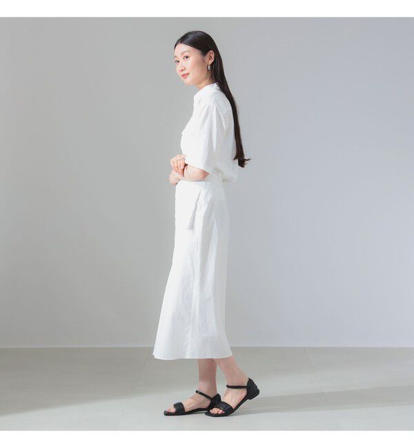 BEAMS SELECTION for WOMEN「AURALEE / WASHED FINX TWILL SHIRT DRESS」|ワンピース|