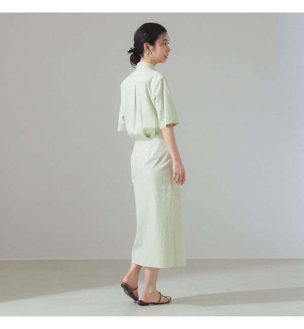 BEAMS SELECTION for WOMEN「AURALEE / WASHED FINX TWILL SHIRT DRESS」|ワンピース|