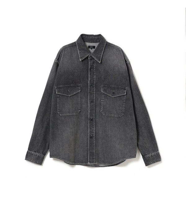 BEAMS「デニム CPOシャツ」|シャツ・ブラウス|BLACK_USED
