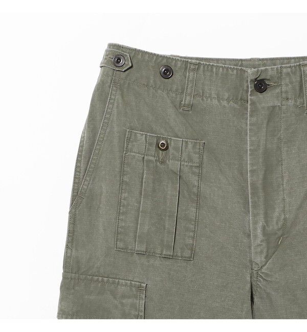 BEAMS PLUS「【別注】NIGEL CABOURN / ARMY CARGO PANTS RIPSTOP PIGMENT」|チノ|