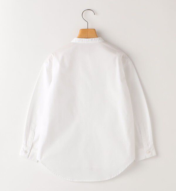 SHIPS KIDS「SHIPS KIDS:100～130cm / オックスフォード バンドカラー シャツ」|シャツ・ブラウス|