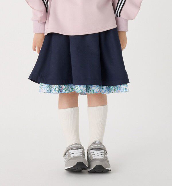 SHIPS Colors 「SHIPS Colors: 100~140cm /〈洗濯機可能〉リバーシブル 2WAY スカート」|スカート|