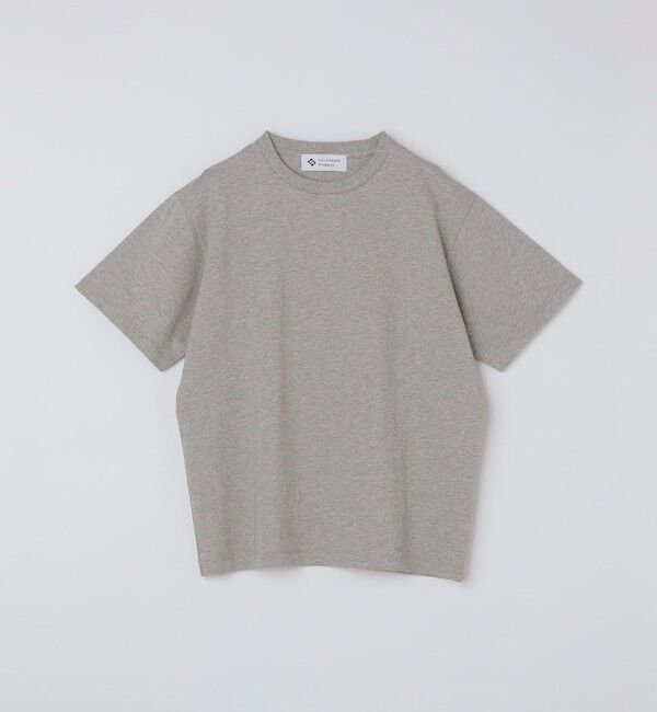 SHIPS「City Ambient Products: コンパクト ショート レングス  Tシャツ 」|Tシャツ・カットソー|グレー