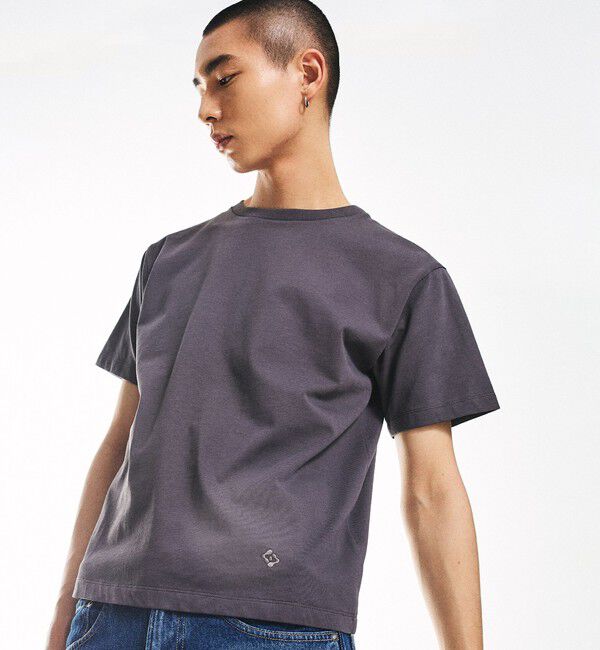 SHIPS「City Ambient Products: コンパクト ショート レングス  Tシャツ 」|Tシャツ・カットソー|