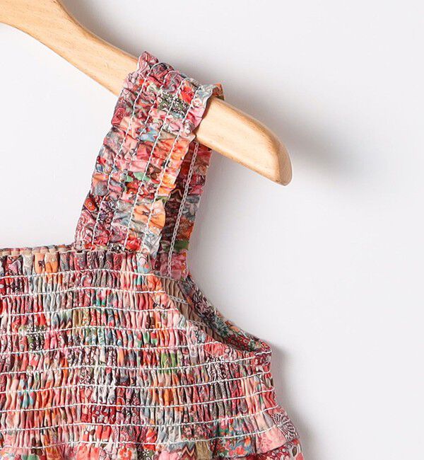 SHIPS KIDS「SHIPS KIDS:100～130cm / リバティ ノースリーブ ワンピース」|ワンピース|