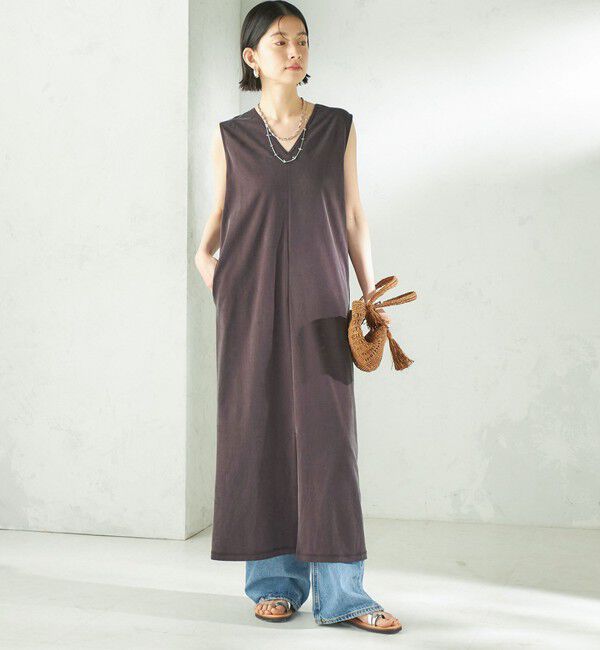 SHIPS for women「〈手洗い可能〉フィブリル ジャージー 2WAY ワンピース」|ワンピース|
