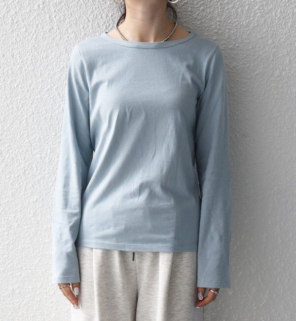 SHIPS any「〈洗濯機可能〉レイヤード ロングスリーブ TEE &times; タンク セット」|Tシャツ・カットソー|