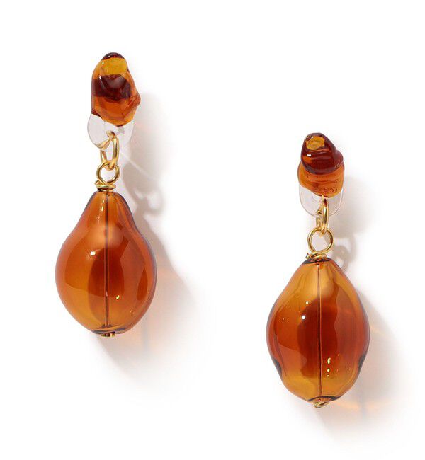 TOMORROWLAND GOODS「LEVENS JEWELS MINI BUBBLE ピアス」|ピアス|49 ダークブラウン