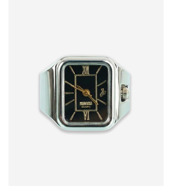 JOINT WORKS「HIDAKA/ヒダカ Legacy Ring Watch」|リング|ブラック