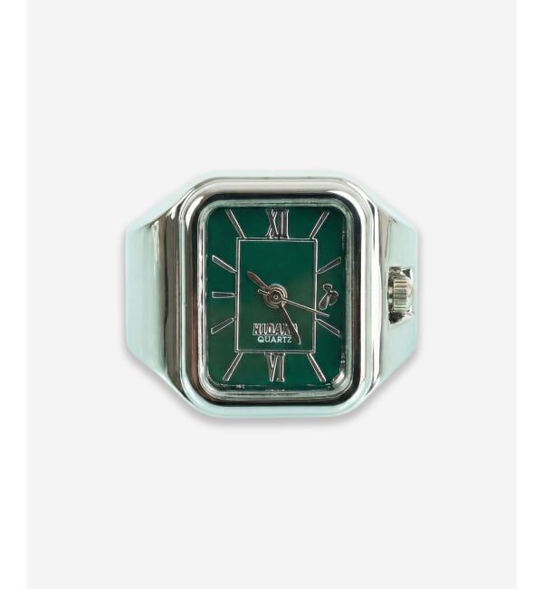 JOINT WORKS「HIDAKA/ヒダカ Legacy Ring Watch」|リング|グリーン