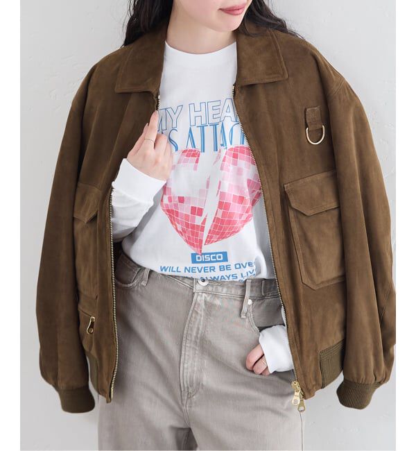 IENA「THE CULTURE CODE/ザ カルチャーコード PRINT LONG Tシャツ」|Tシャツ・カットソー|ホワイト A