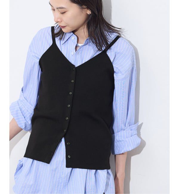 JOURNAL STANDARD「《追加》WASHABLE コットンシルクミックス2WAYキャミソール」|キャミソール|