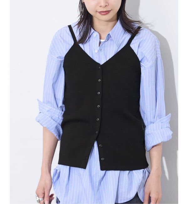 JOURNAL STANDARD「《追加》WASHABLE コットンシルクミックス2WAYキャミソール」|キャミソール|