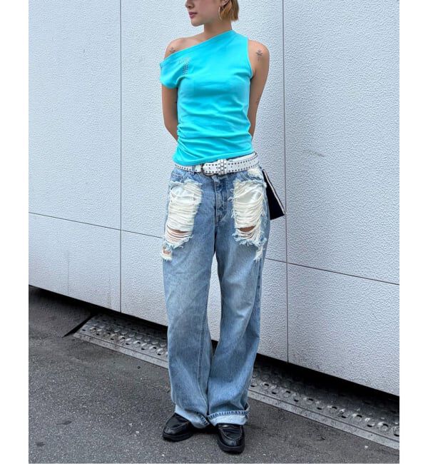 Oriens JOURNAL STANDARD「アシンメトリーTシャツ」|Tシャツ・カットソー|