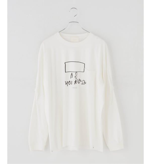 JOURNAL STANDARD「【TODAY edition / トゥデイエディショ】 TROMPE L'OEIL L/S TEE」|Tシャツ・カットソー|ホワイト