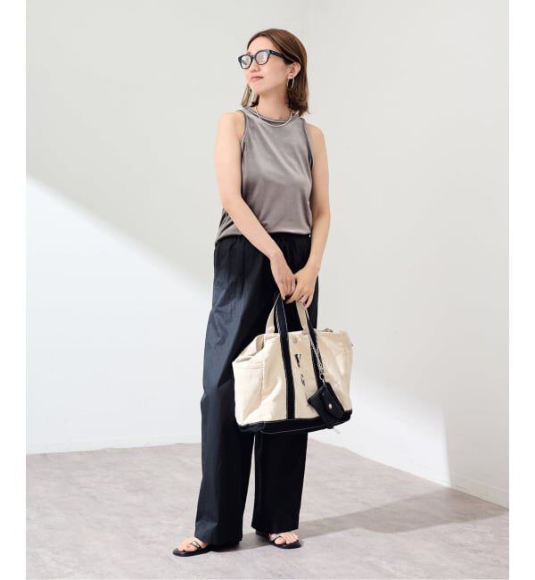 FRAMeWORK「≪新色 / 追加≫GREYCHORD/グレーコード NIKI NOSLEEVE」|タンクトップ|